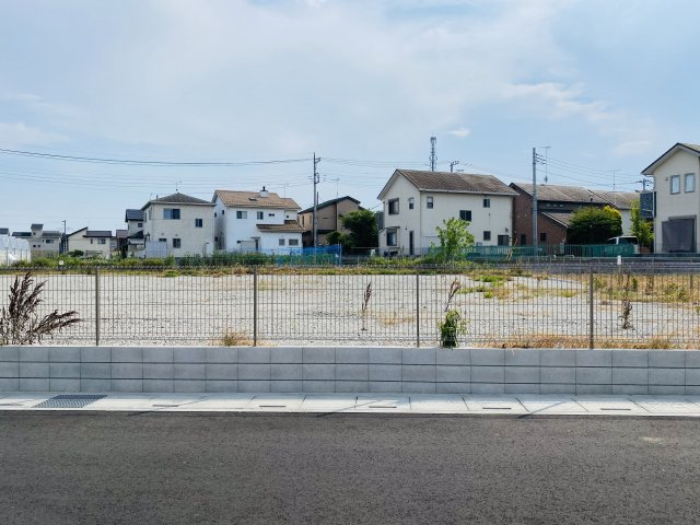 川越市笠幡　土地の外観