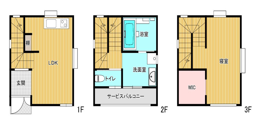 花畑戸建【キャッシュバック対象物件】の間取り
