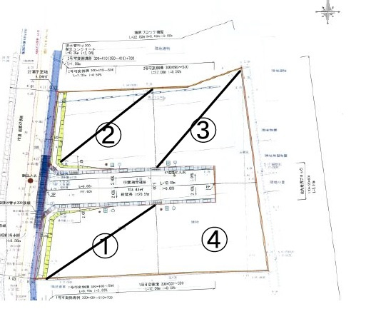 【区画図】 | 中区国富2丁目・4区画 | 残り1区画です！