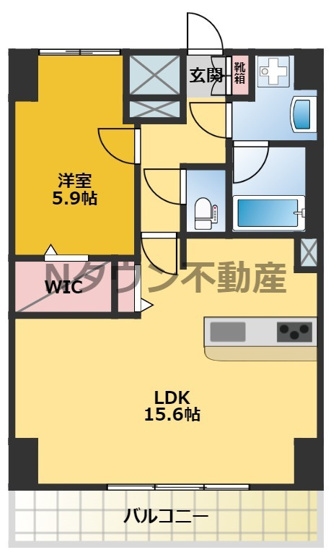 【間取り】 | ドゥナーレ辻町 | 間取りになります