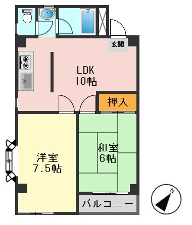 シティレジデンスの間取り