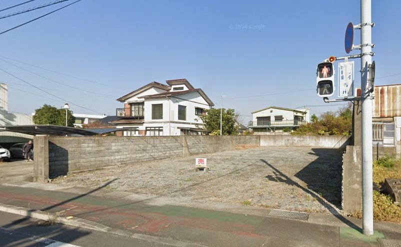 都城市東町の売地の外観