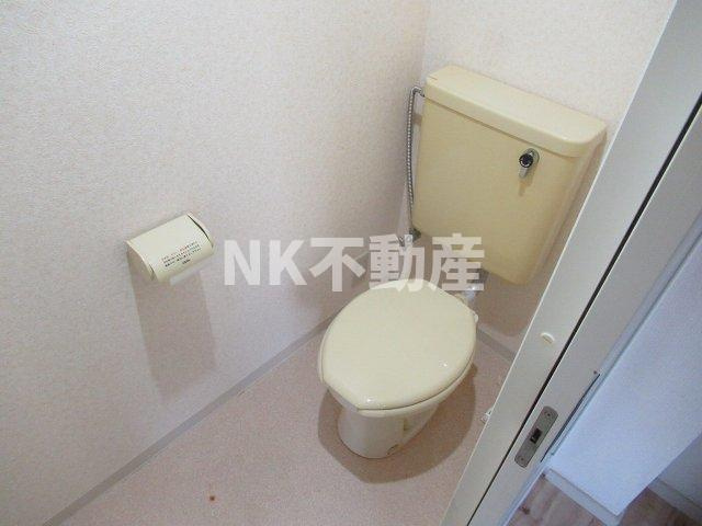 【トイレ】 | ハイツ菱屋（河内小阪賃貸） | 清潔感のあるトイレです
