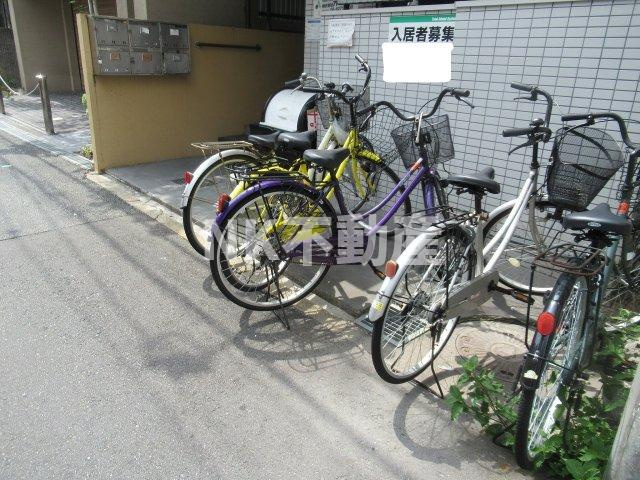 【その他共用部分】 | ハイツ菱屋（河内小阪賃貸） | 駐輪場です