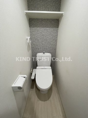 ブリリアント扇町公園のトイレ|落ち着いたトイレです