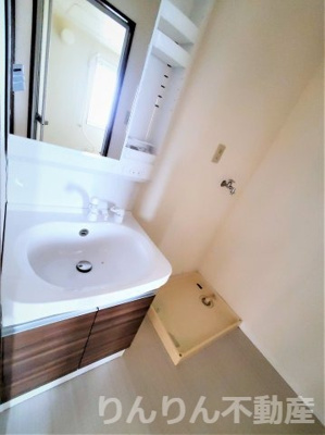 【洗面所】 | ギャラック国府3号棟 | 使いやすい洗面所です