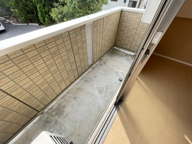 ステラ前ヶ崎のバルコニー