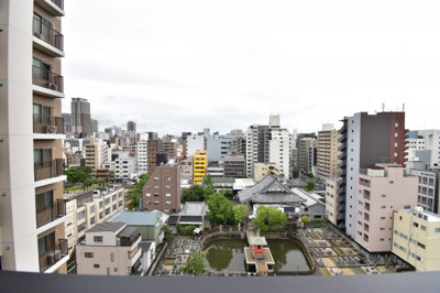 【展望】 | ブランズ北堀江プレイス | 南向きの眺望です！見晴らしも◎