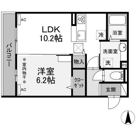 【間取り】 | アリビオ前橋