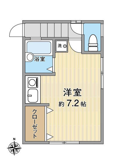 【間取り】 | 東田荘A棟