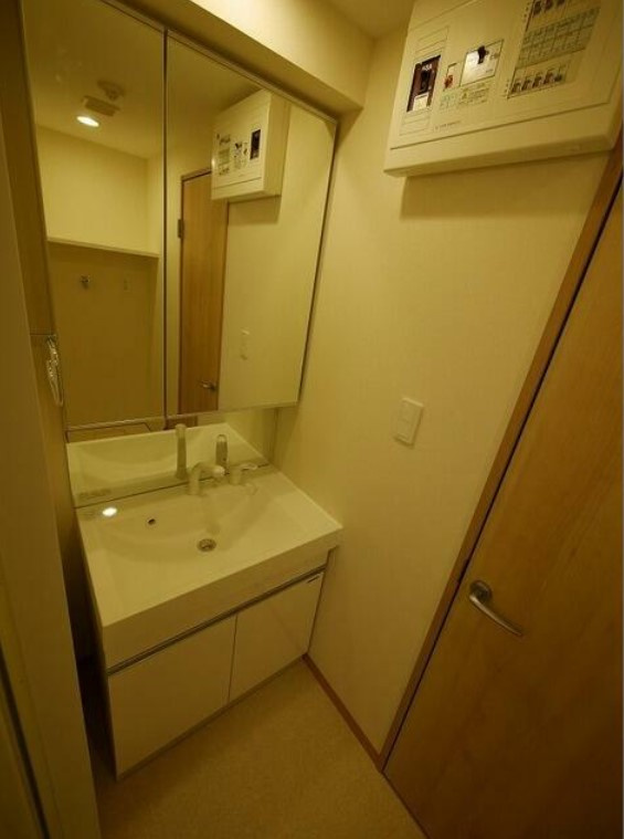 アファンガーデンの洗面所