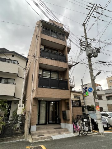 大阪市北区中津３丁目の賃貸マンションの外観|おしゃれな外観です