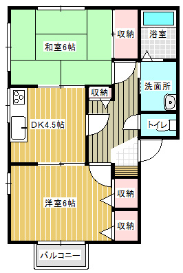ウインドミルEの間取り