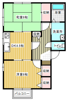 【間取り】 | ウインドミルE