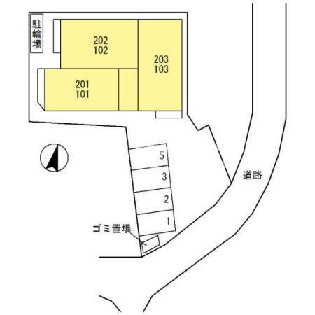 【区画図】 | Chez Noix 長興寺