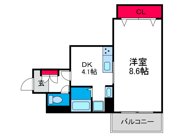 大正メゾンの間取り