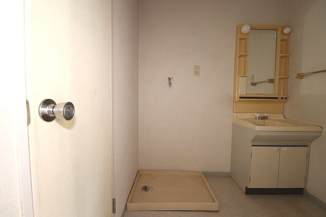 パークサイドアサヒC棟の洗面所
