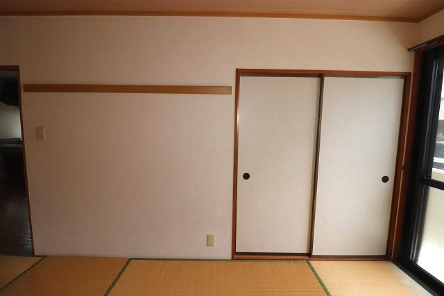 パークサイドアサヒB棟の和室|来客時にも便利な和室付き