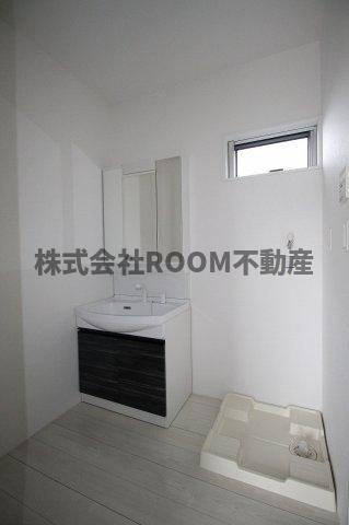 PALAZZOの洗面所|スペースが確保できる洗面所です