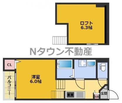 【間取り】 | BLUE GARDEN | 生活しやすい間取りです