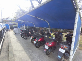 【その他共用部分】 | バイク置場です。