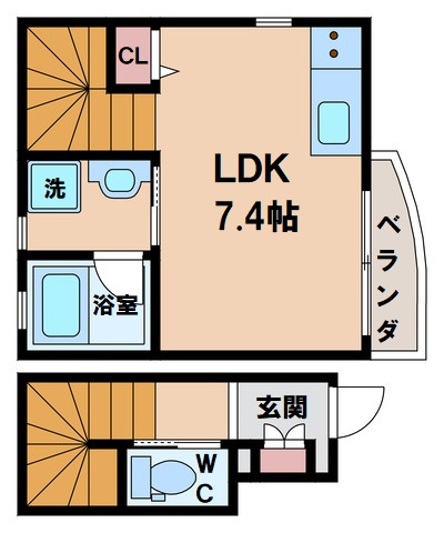 【間取り】 | グランメゾン田辺