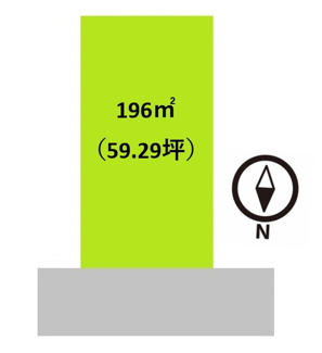 【土地図】 | 市原市西国吉　土地　馬立駅 | 地形が良く、プランが立てやすいです。