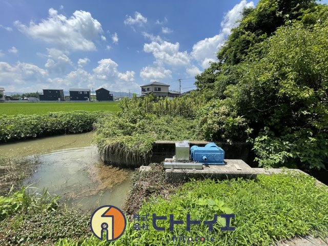 売地)八女市鵜池の周辺