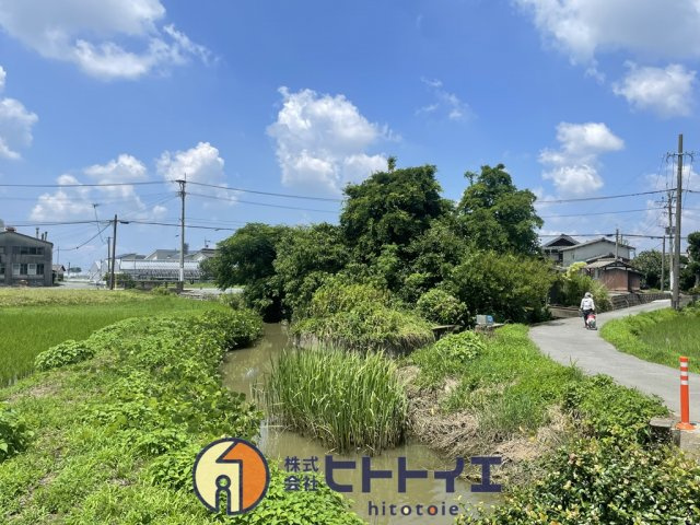 売地)八女市鵜池の周辺