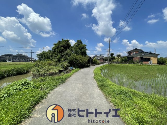売地)八女市鵜池の周辺