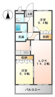 【間取り】 | セントフィールド葛城Ⅰ