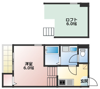【間取り】 | レグルス千種 | 略図の為、現状優先