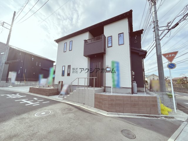飯能市平松・全4棟　新築未入居一戸建て　1号棟　の外観|【1号棟】いつでもお気軽にご見学頂けます。是非ご見学下さいませ♪