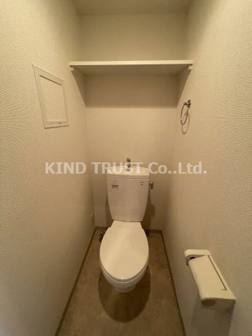 プレサンス梅田北パワーゲートのトイレ|コンパクトで使いやすいトイレです