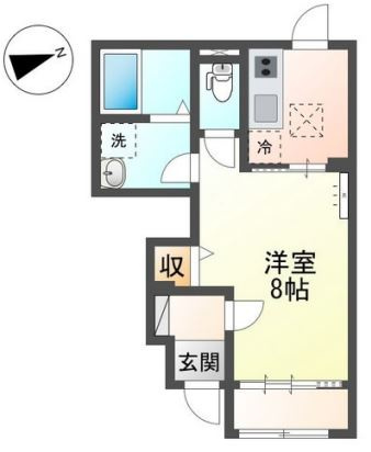 ソワヴィータの間取り