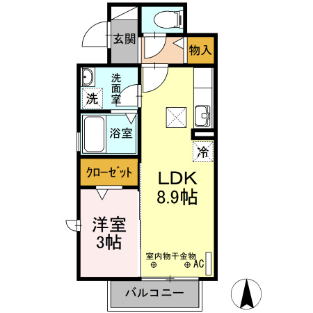 ルミナスの間取り