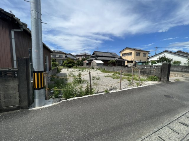 日置町土地の外観