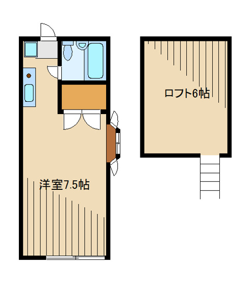 【間取り】 | コンチネンタルハイム赤塚