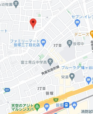 【地図】 | クリアルプレミア笹塚 | コムハウジングにおまかせください！０３－３３７６－４６９４