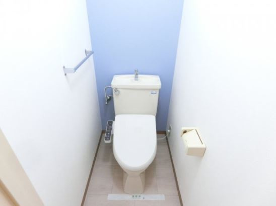 ラポール観音寺のトイレ|コンパクトで使いやすいトイレです