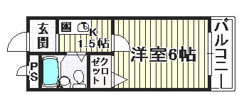 ロイヤル和泉パートⅡの間取り
