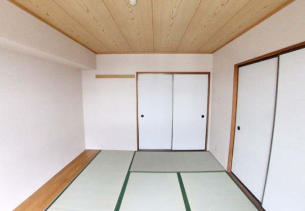 カーサ阪和の和室|フローリングだけでなく、和室もあります