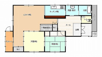 【間取り】 | 鳥取市吉成中古戸建て