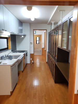 【キッチン】 | 鳥取市吉成中古戸建て | 就農も充実しています