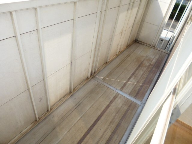 ニューシティくらしきのバルコニー