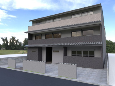 【外観パース】 | フラッティ有馬町