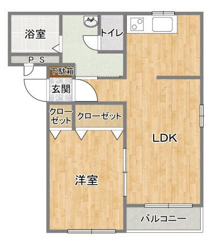 ヒーローマンション･クラシコの間取り