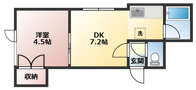 【間取り】 | 【CP対象】リバーサイド13 | 間取りです
