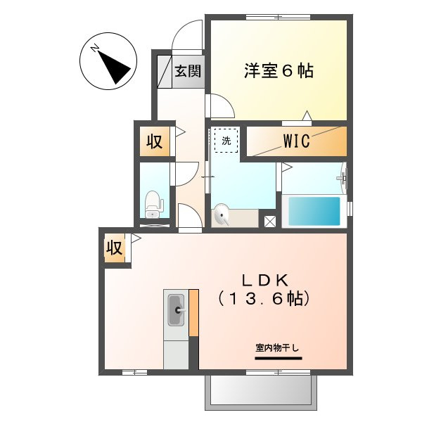 フェニックスＢの間取り