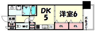 【間取り】 | プレジール三ノ宮3